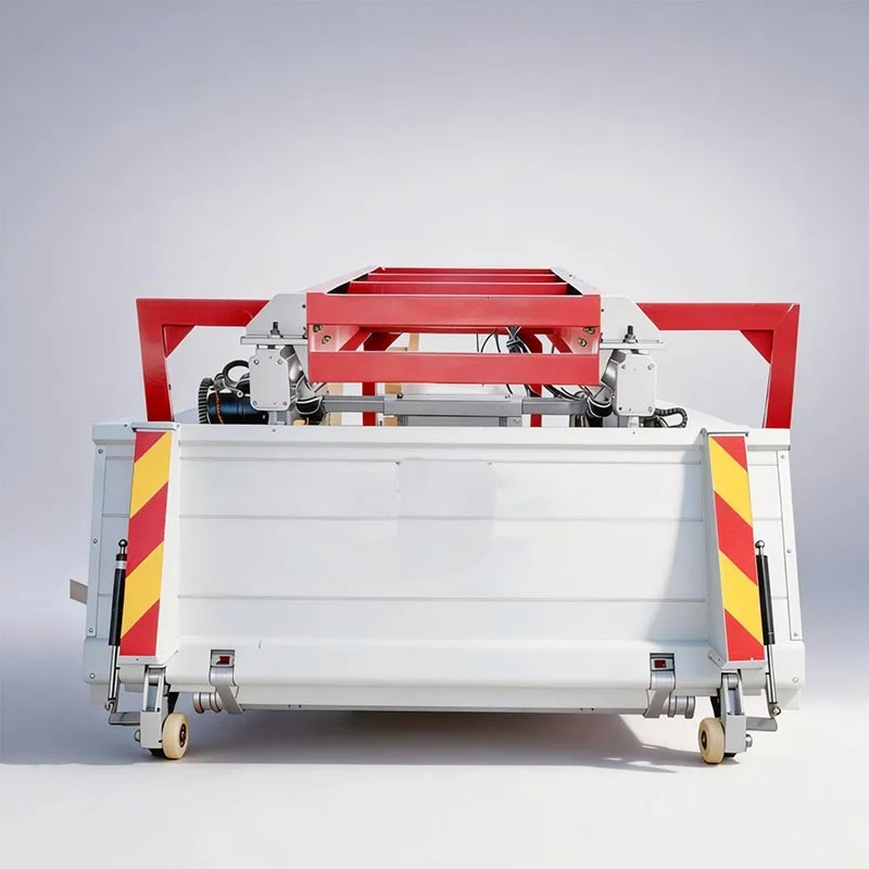 Камион под повдигаща се врата